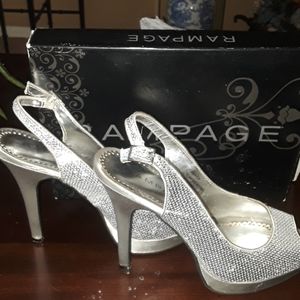 Rampage, Beautiful elegant woman Gold Glitter